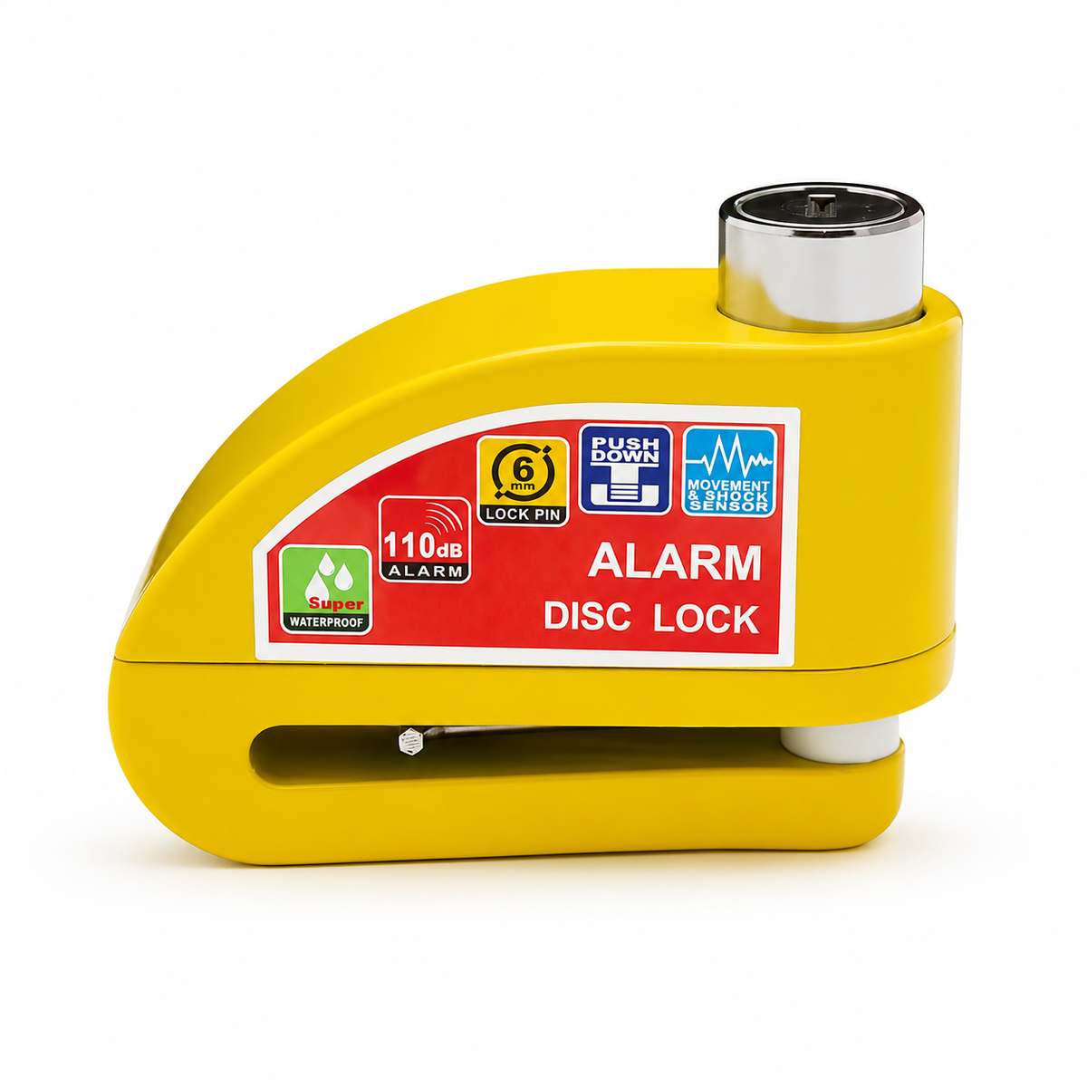 Antivol Disque Moto – Alarme 110 dB en Aluminium | Sécurité Renforcée