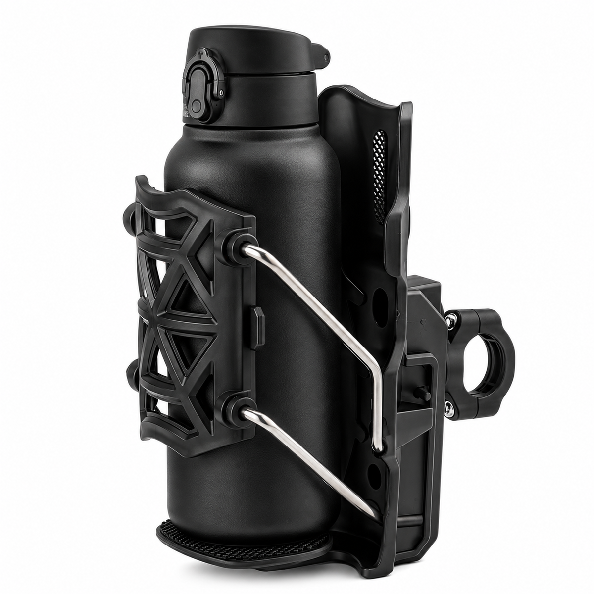 Porte-bouteille réglable pour moto