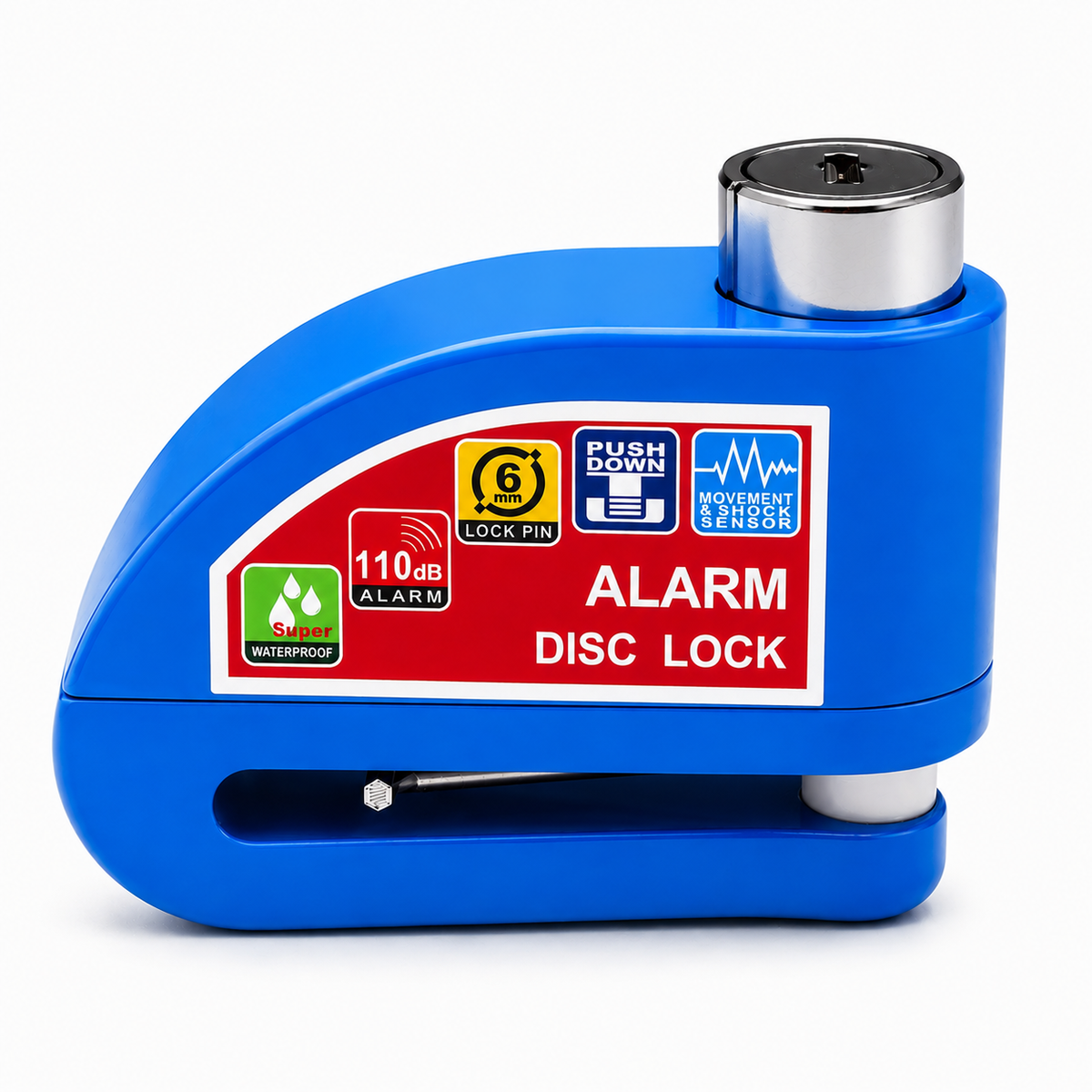 Antivol disque moto avec alarme 110 dB