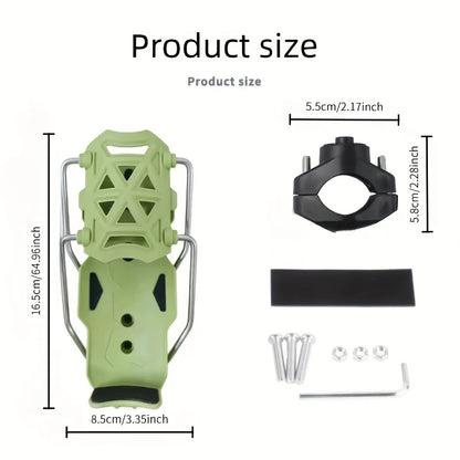 1 pièces 360 degrés réglable vélo moto guidon porte-gobelet Cage pour bouteille d'eau vtt route cyclisme ADV moto support