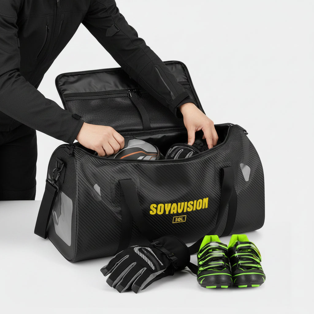 Sac de transport pour moto, sac de selle arrière, sacs de coffre pour Harley Honda, sac de cyclisme, sac de pêche et de navigation, 20L 50L 66L 70L 100L