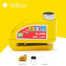 Alarme de verrouillage de moto et de vélo, protection de sécurité, disque de cadenas, alliage d'aluminium, ULde rappel antivol, sac de verrouillage, accessoires de moto