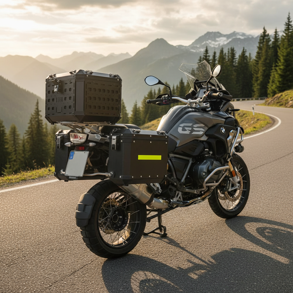 Top case moto aluminium 45 L / 55 L