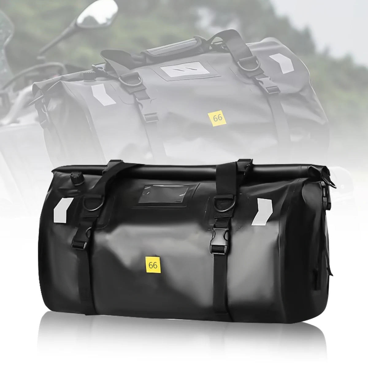 Sac de transport pour moto, sac de selle arrière, sacs de coffre pour Harley Honda, sac de cyclisme, sac de pêche et de navigation, 20L 50L 66L 70L 100L