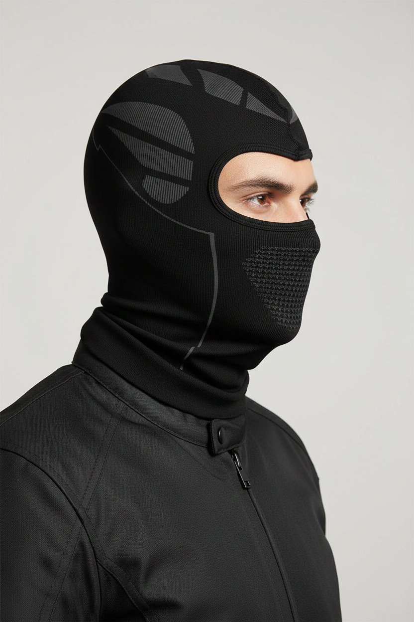 Cagoule moto hiver chaude et respirante