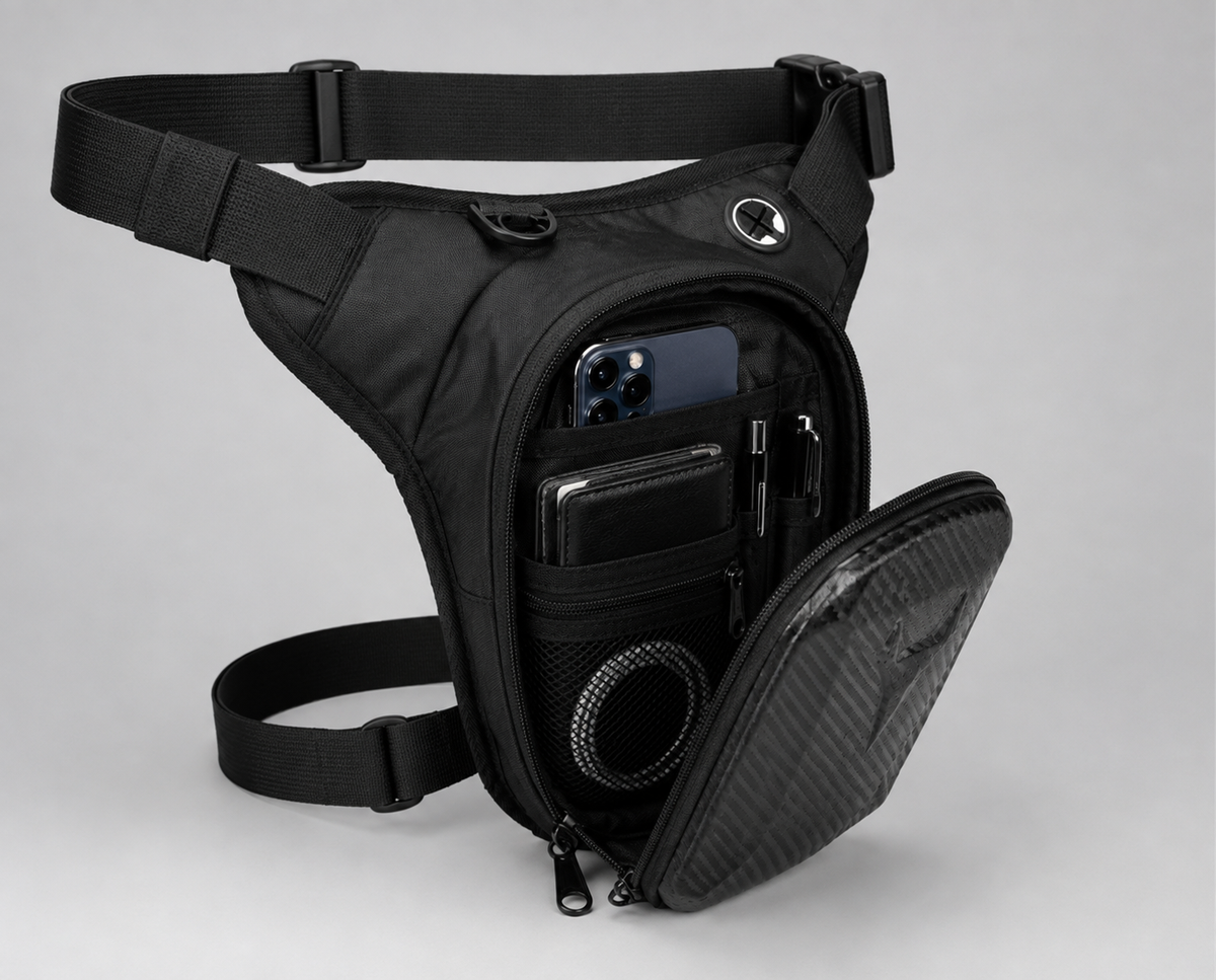 Sacoche de cuisse moto imperméable