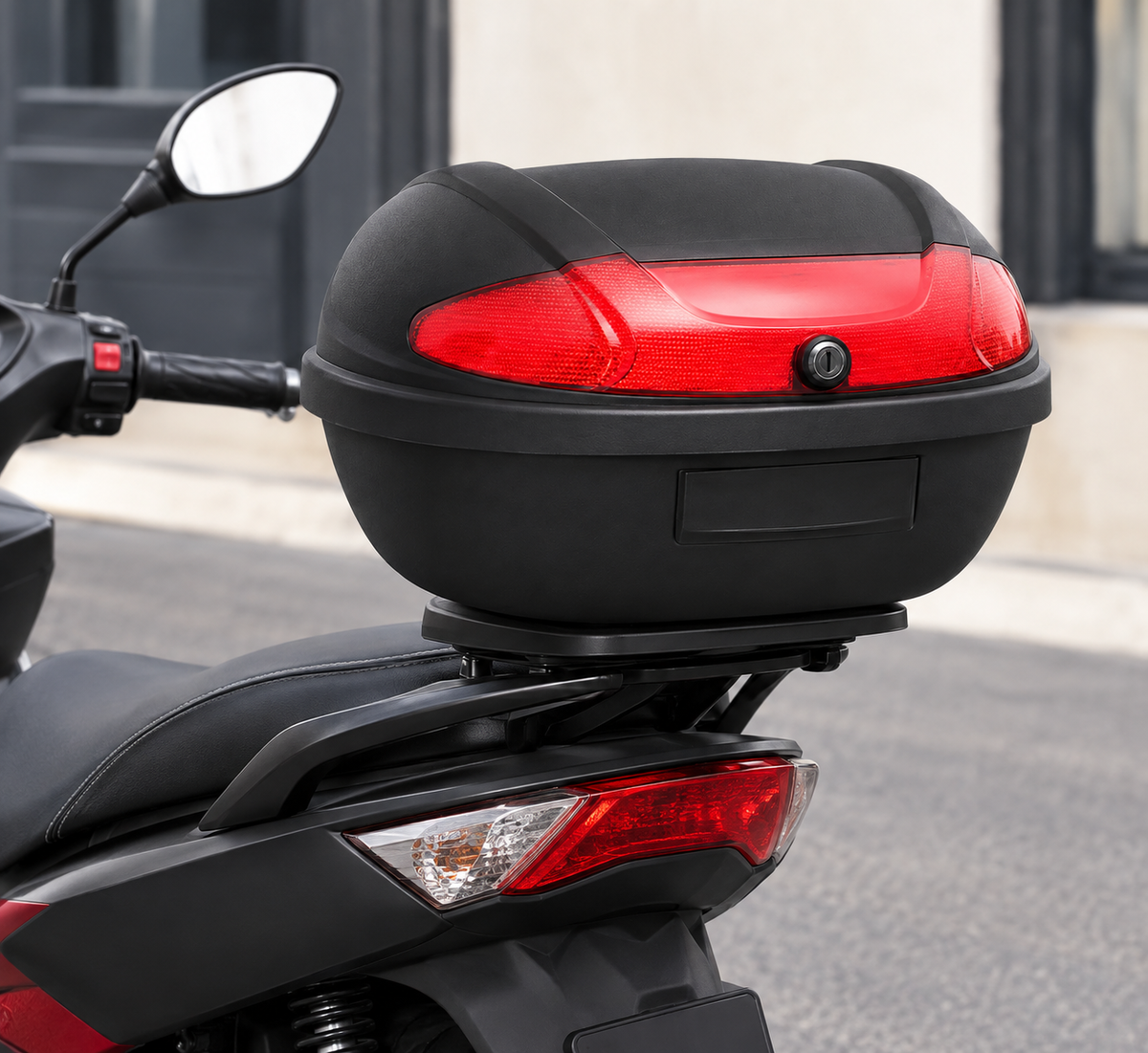 Top case moto et scooter 72 L