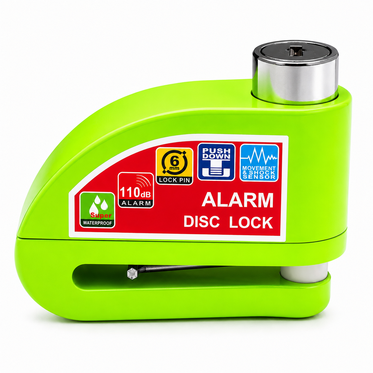 Antivol disque moto avec alarme 110 dB