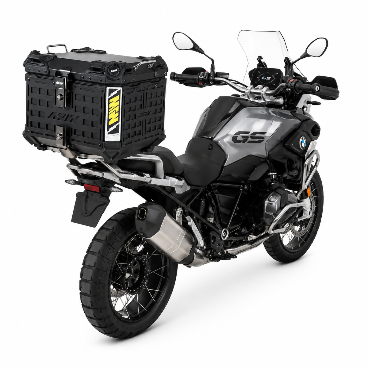 Top Case Moto Aluminium 45L Étanche